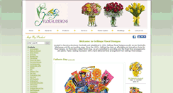 Desktop Screenshot of gellingsfloraldesign.com